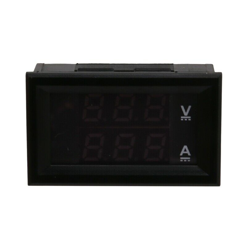 Digital Voltage Meter Dc100V 10A Voltmeter Ammeter Blue+Red Led Amp Dual L9R1R1