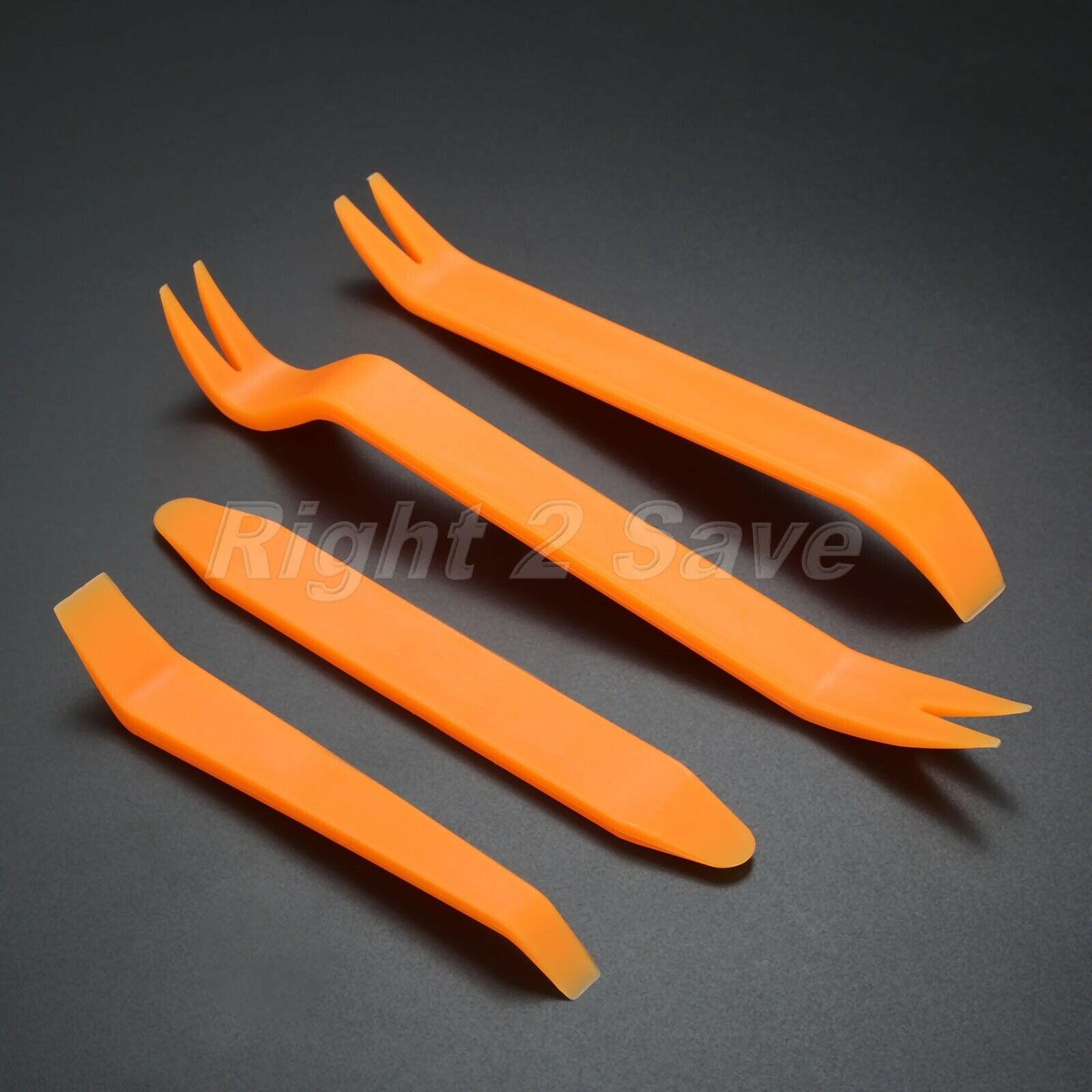 4Pcs AUTO Car Door Clip Panel Trim Dash Removal Installer Pry Repair Tools Kit