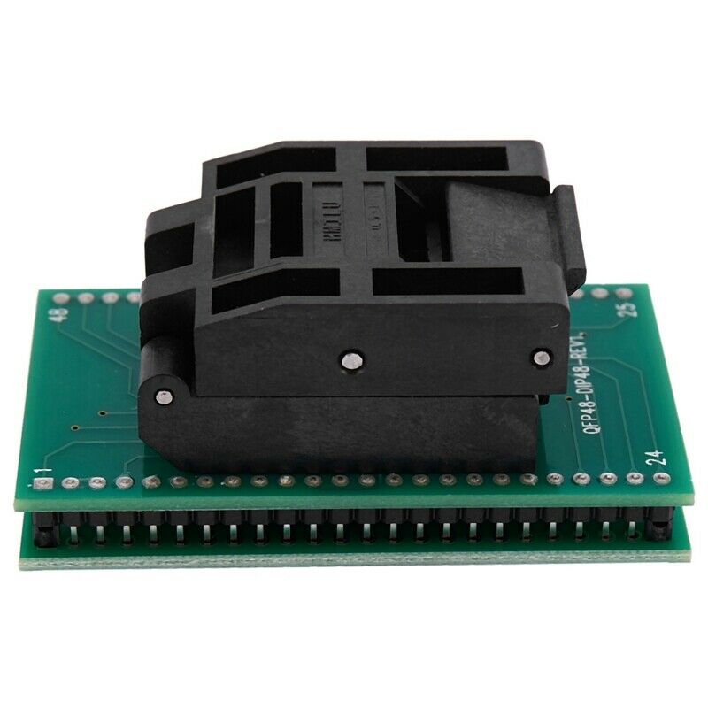 Tqfp48 Qfp48 To Dip48 0.5Mm Pitch Lqfp48 To Dip48 Programming Adapter Mcu TestM7