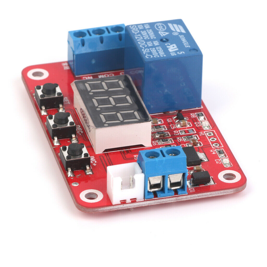 12V Temperature Digital Display Module Relay Sensor Switch Controller