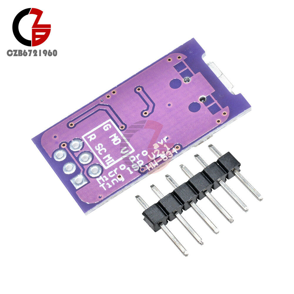 Micro USB Tiny AVR ISP ATtiny44 USBTinyISP Programmer 5V For Arduino Bootloader