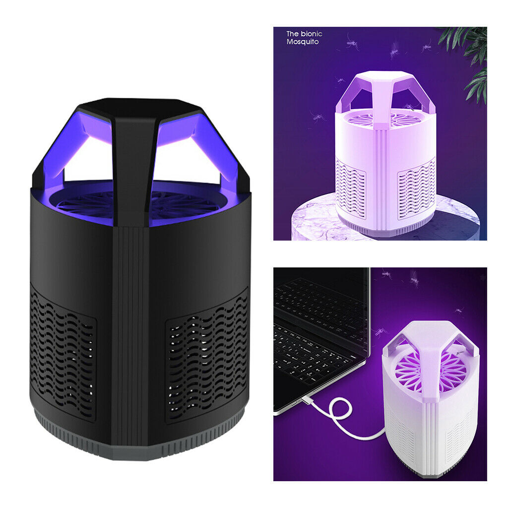 Electric Insect Flying Bugs Trap Portable Fruit Fly No Radiation Home black