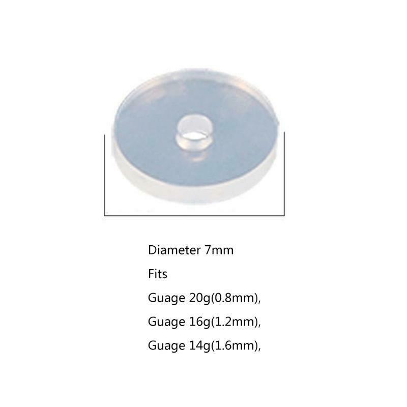 Anti Hyperplasia Anti-sagging Fixed Rings for Nose Ear Cartilage Soft Gasket
