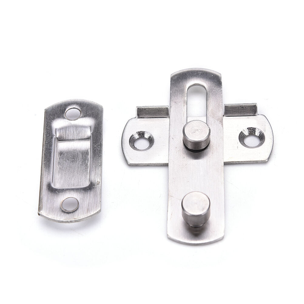 New Stainless Steel Home Safety Gate Door Bolt Latch Slide Lock Hardware+S.l8