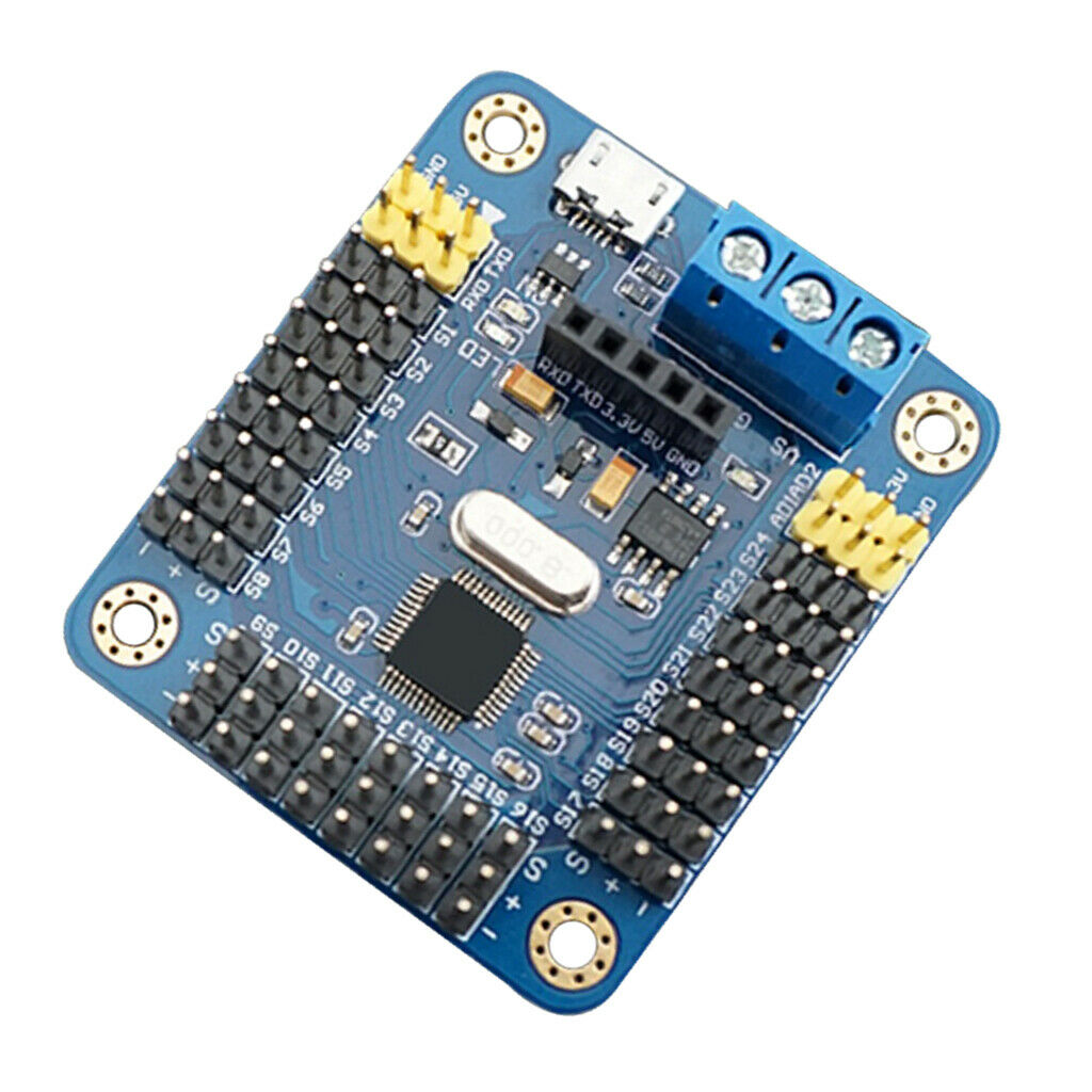 USB 16 Road Servo Controller Servo Controller Module Support MP3