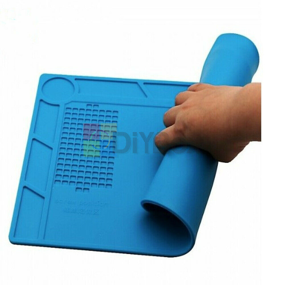 25CM*35CM Silicone High Temperature PCB Repair Heat Insulation Pad ESD Mat