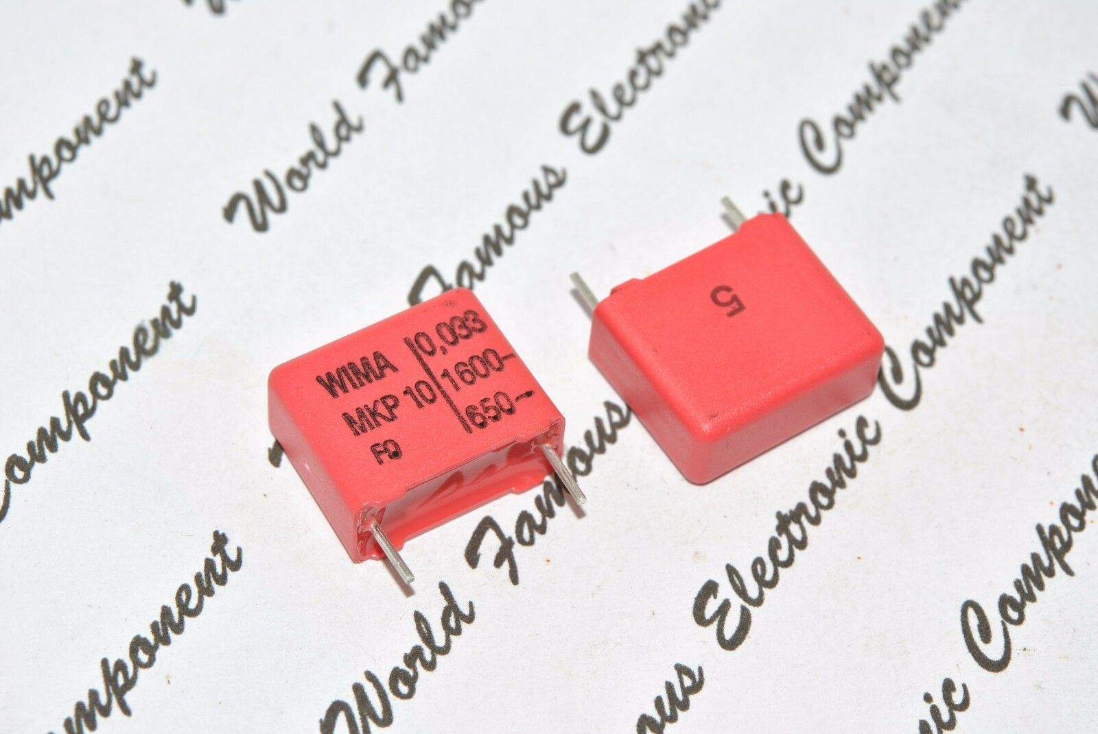 4pcs - WIMA MKP10 0.033uF (0,033µF 33nF) 1600V 5% pitch:15mm Capacitor