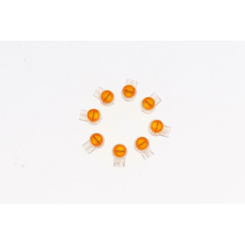 600 Pieces Double Wire Telephone Jelly Crimps Telecom Connector