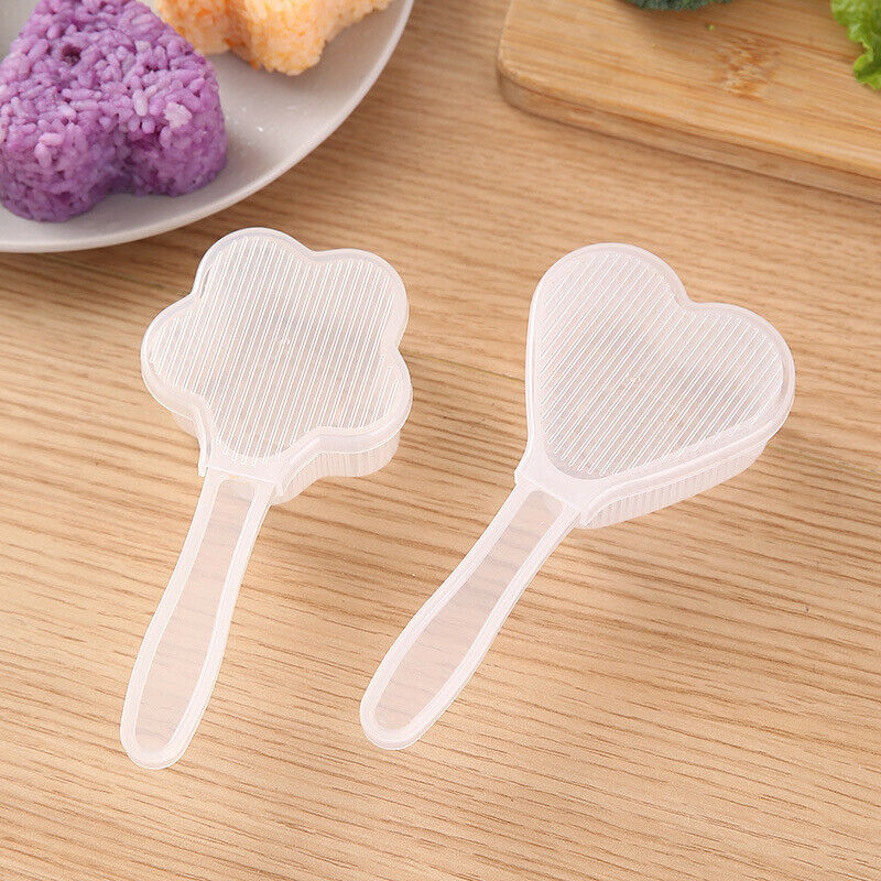 2Pcs/set DIY Sushi Maker Onigiri Rice Mold Kitchen Japanese Cuisine Rice .l8