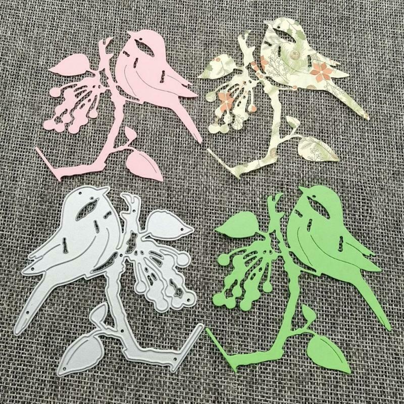 Lovely Bird Metal Cutting Dies Stencil DIY Scrapbook Album Paper Card Making
