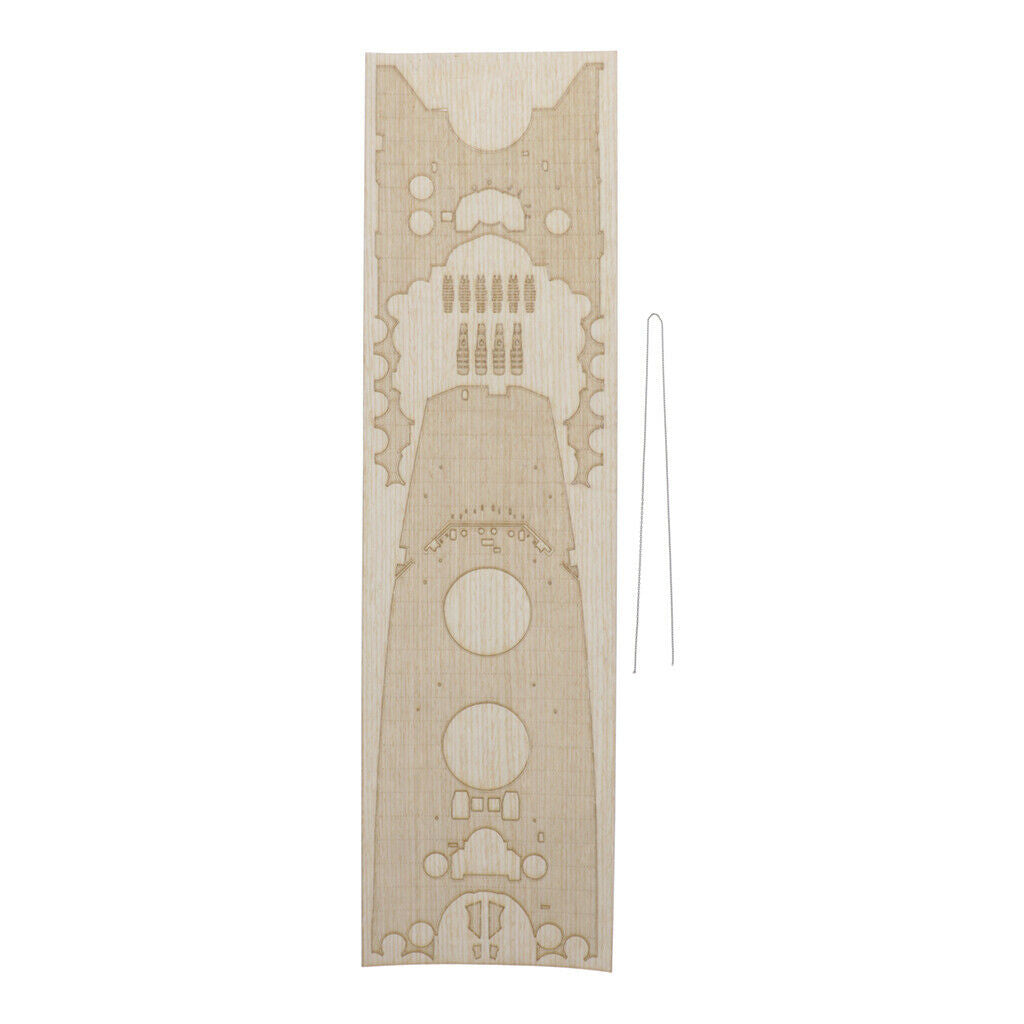 Wood Deck for Tamiya 78030 1/350 Scale Japanese Battleship Yamato Accessory
