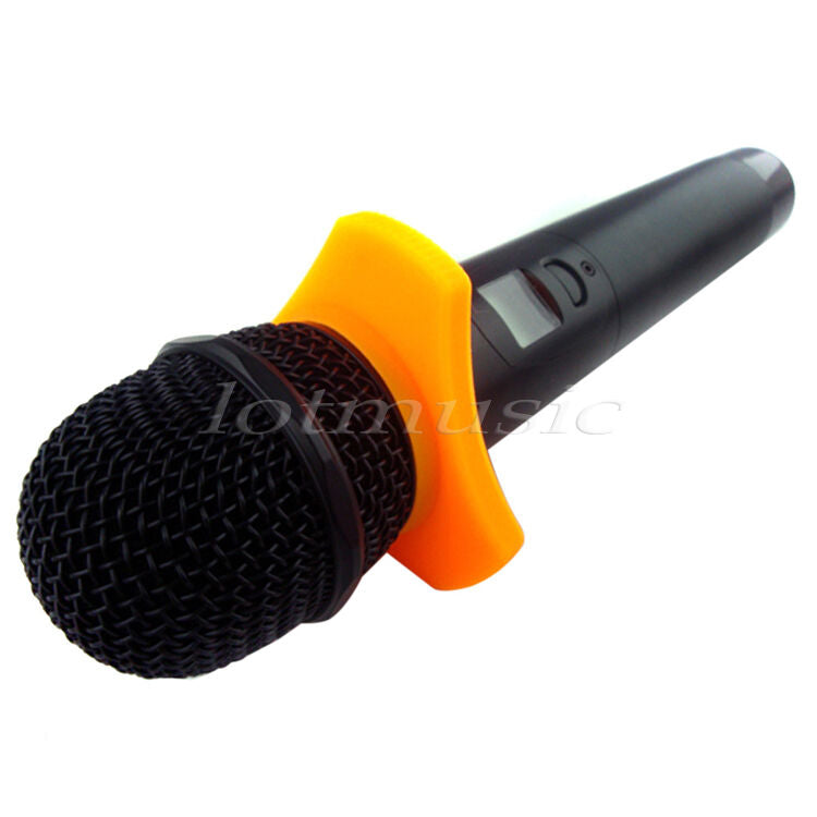 3 Point Thicken Wireless Mic Microphone Slip Holder Protection Ring Shakeproof