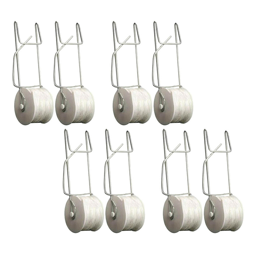 8pcs Tomato Hooks Vegetable Clips For Planting Fruit Durable Easy Hanging