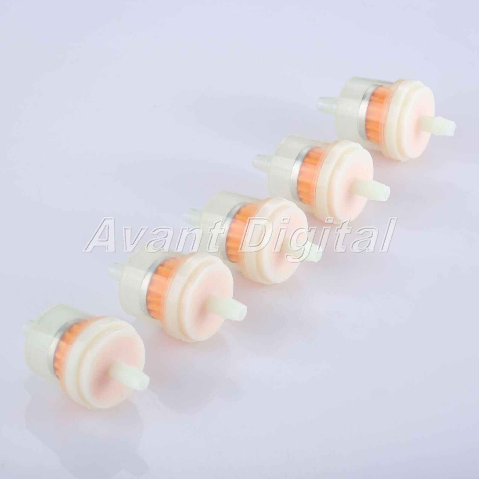 5x 6mm Oil Fuel Filter Cleaner 0.24" Pit Dirt For Motorcycle Bike ATV Trace Bike