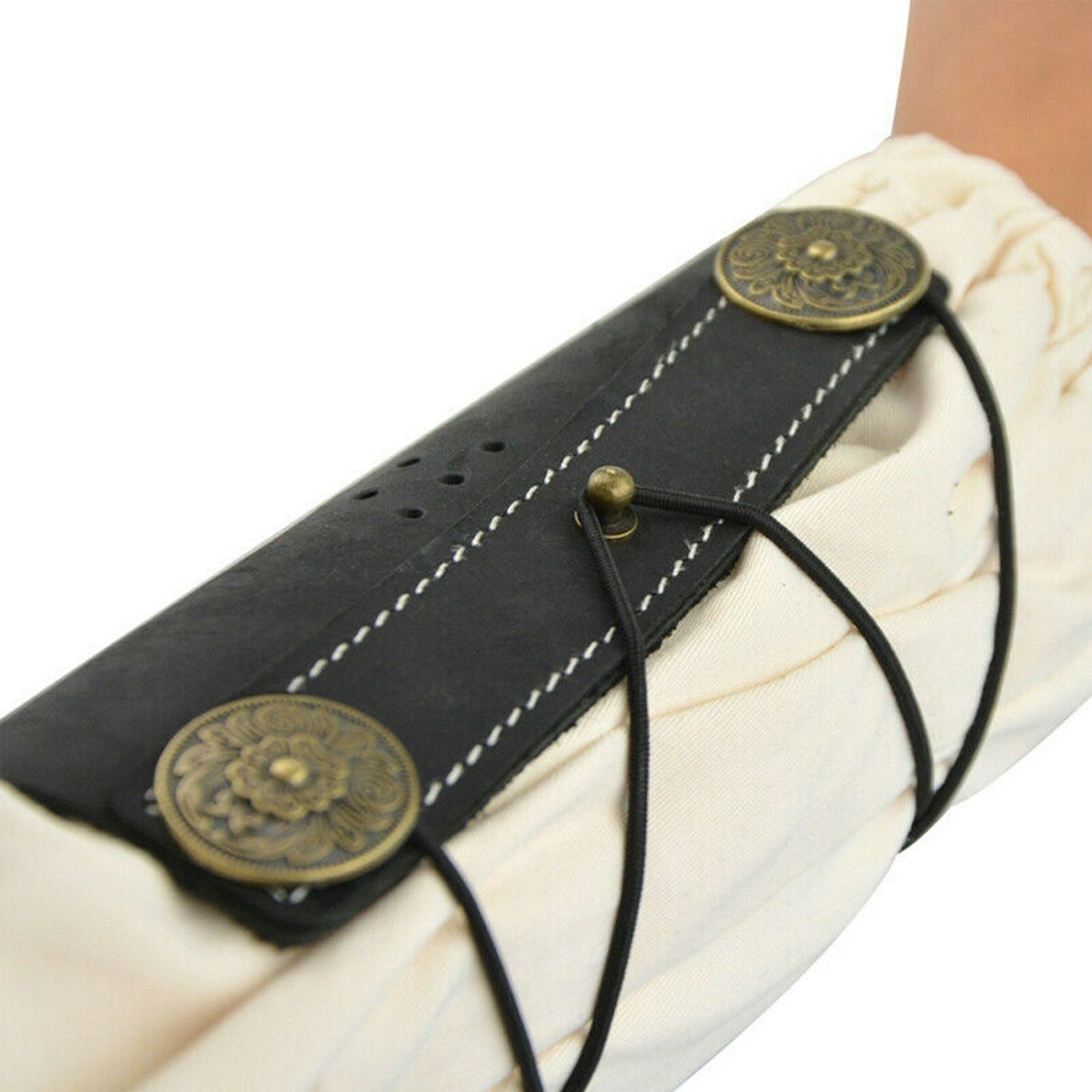 Leather Arm Guard Protector Gear Bow Shooting Target Archery Traditional BK CA