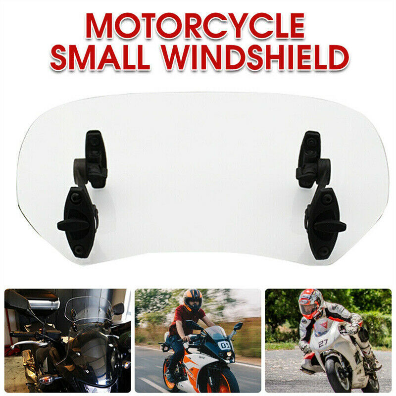 Universal Clip On Adjustable Screen Windscreen Windshield Spoiler Air Deflector
