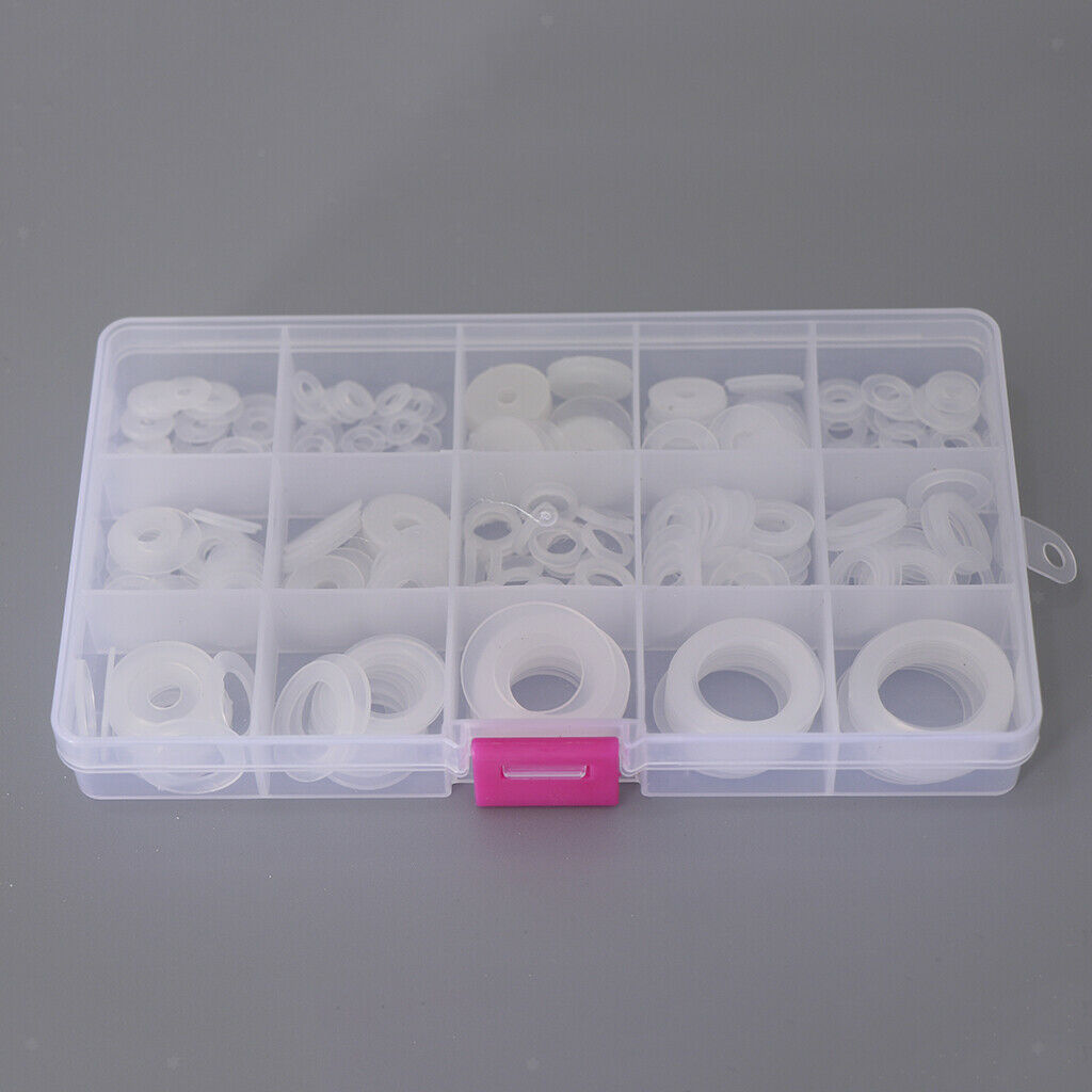 Set of 250 external snap ring round wire snap ring E-clips