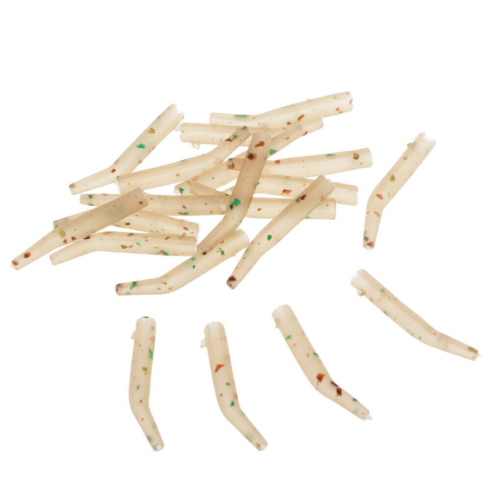 Pack of 20pcs Carp Rig Fishing Line Aligner Hook Aligner Accessories Moderate