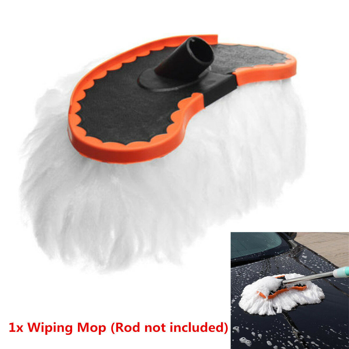 Car Wash Duster Adjustable Telescoping Dusting Wiping Mop Cleaning Brushes Tool