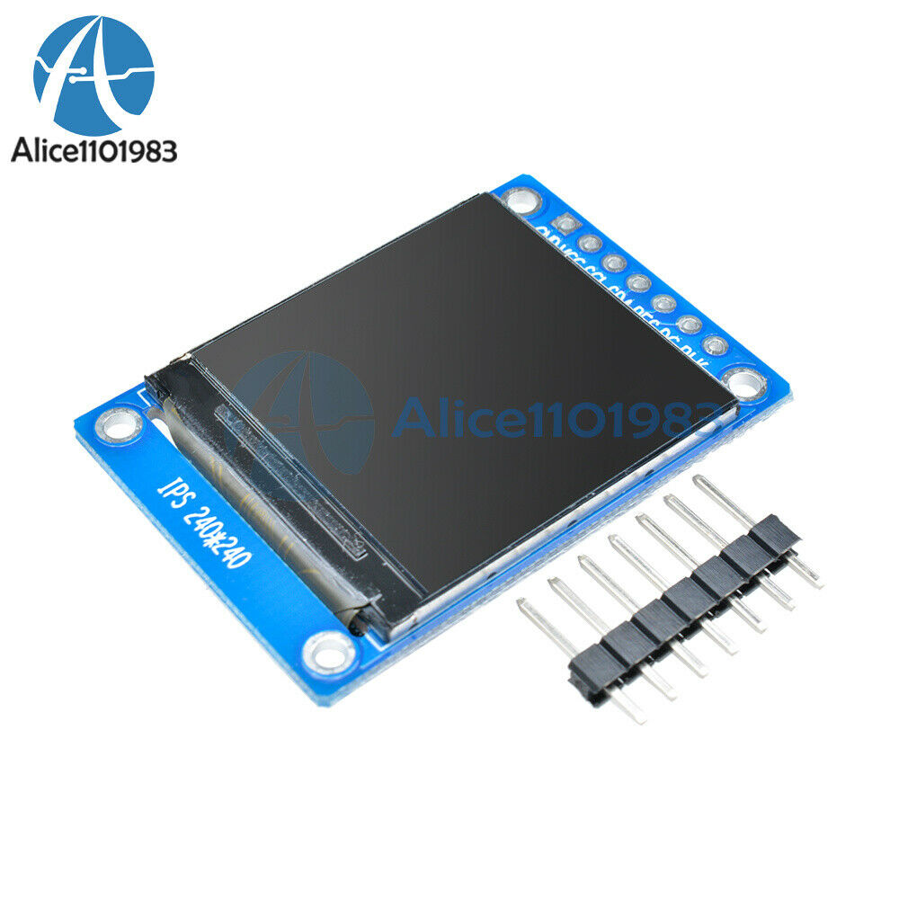 2PCS 1.3 inch IPS Full Color 240*240 LCD Display Module ST7789 SPI for Arduino