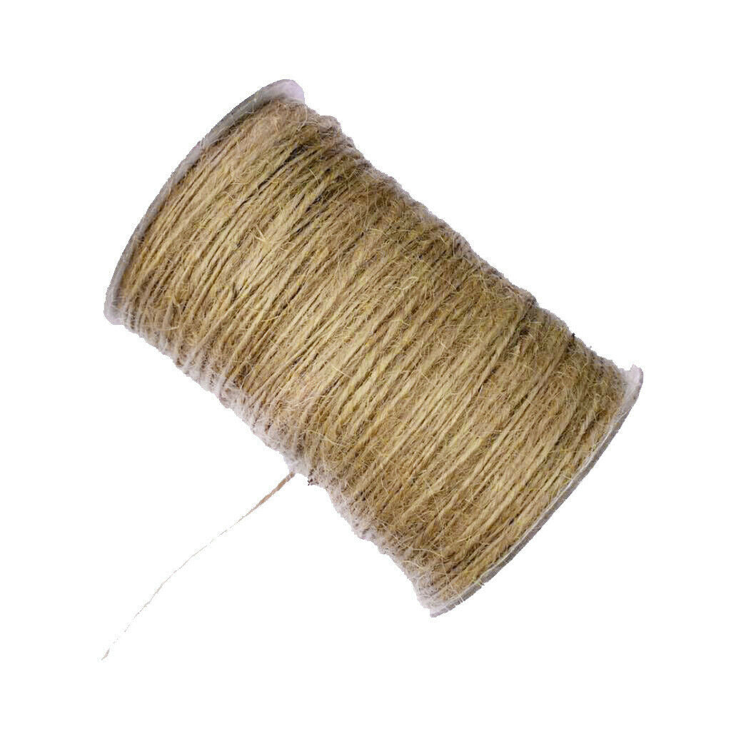 Multi Use 150m Natural Brown Jute Twine  Cord Wrap Gift String DIY Craft