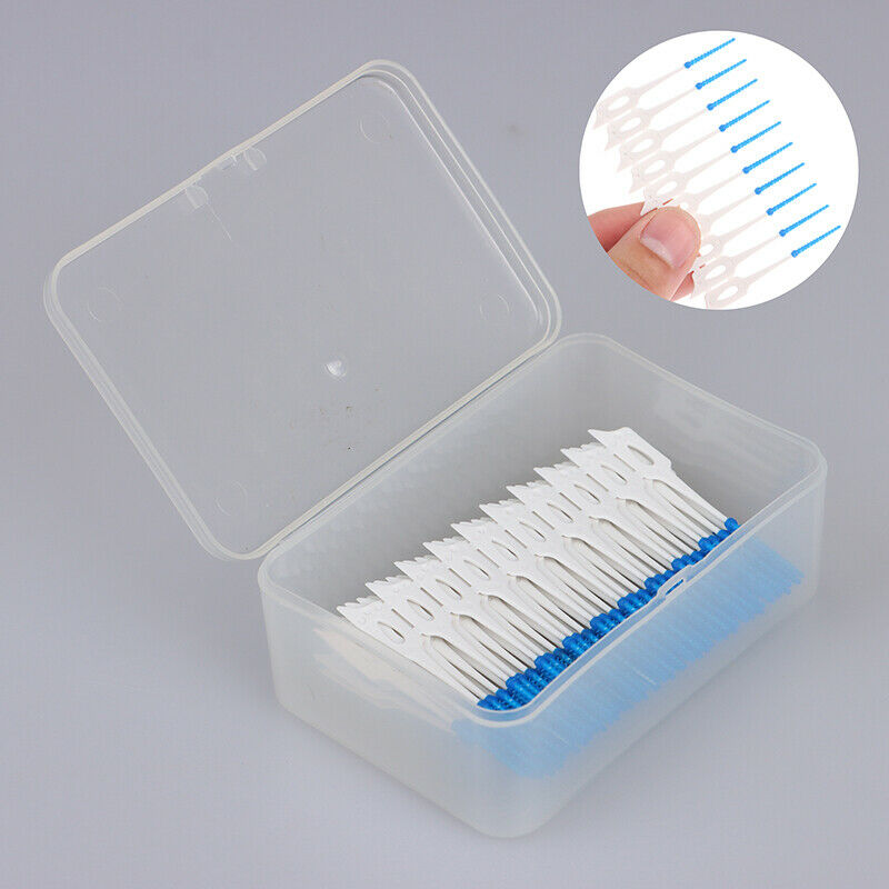 120pcs/lot Interdental Brush Dental Floss Teeth Oral Clean Hygiene Toothp.l8