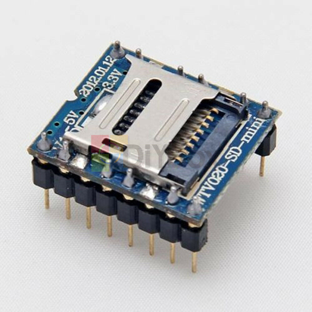 U-disk audio player TF SD card voice module MP3 Sound WTV020-SD-16P arduino D