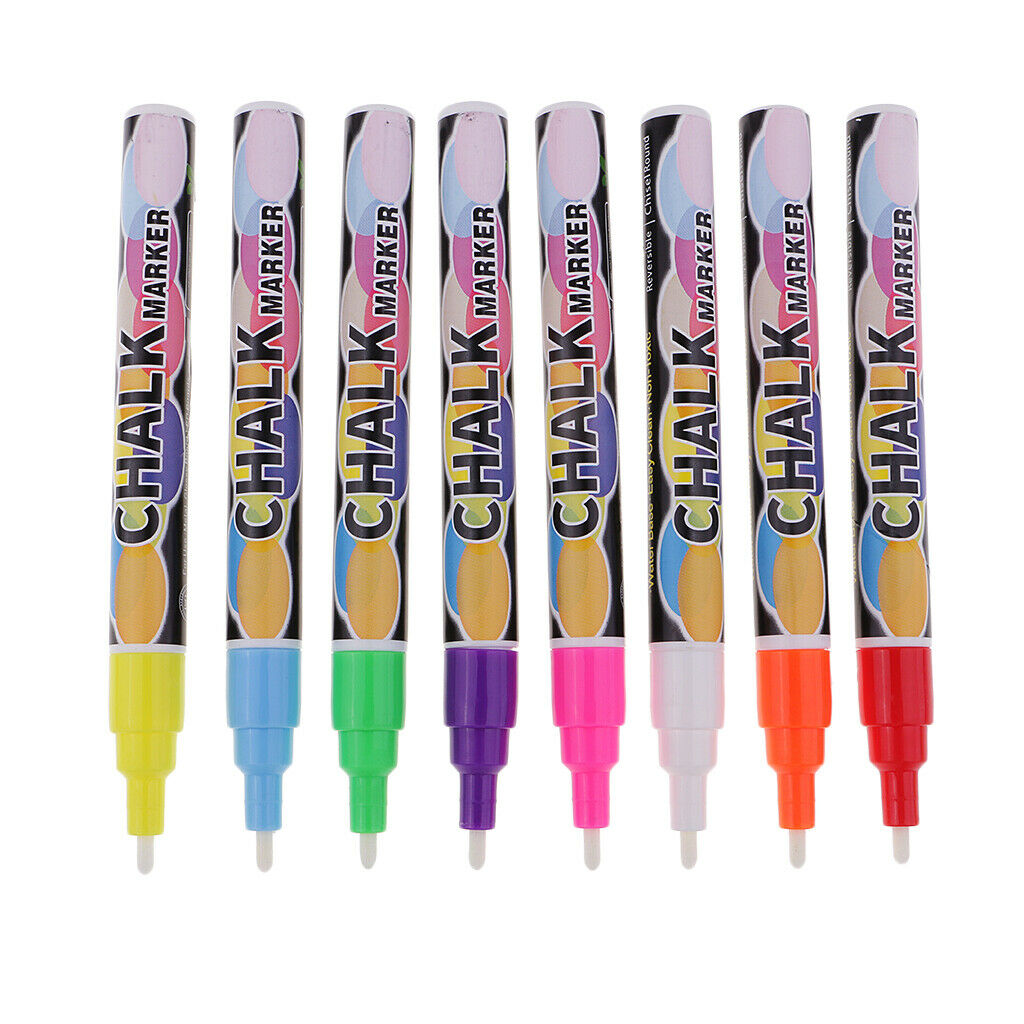 8 pcs acrylic pens marker pens, acrylic paints waterproof markers for DIY photo