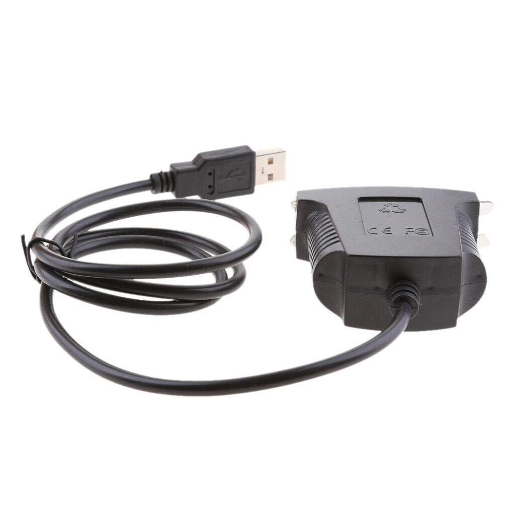 3.5ft USB to Printer   Parallel Port 36-pin Cable Adapter 12 Mbps