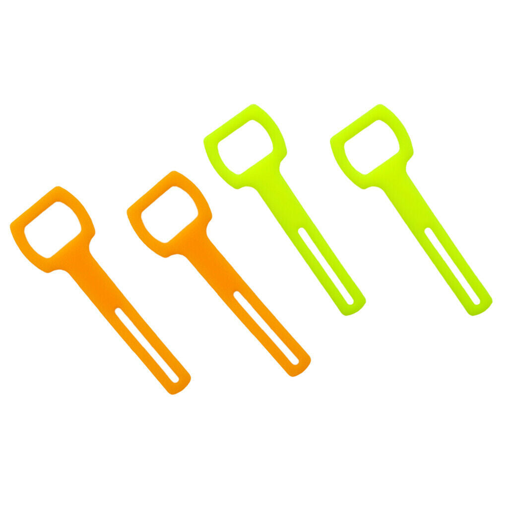 4Pcs Scuba Dive Silicone Mouthpiece Holder 2nd Stage Regulator Octopus Strap The