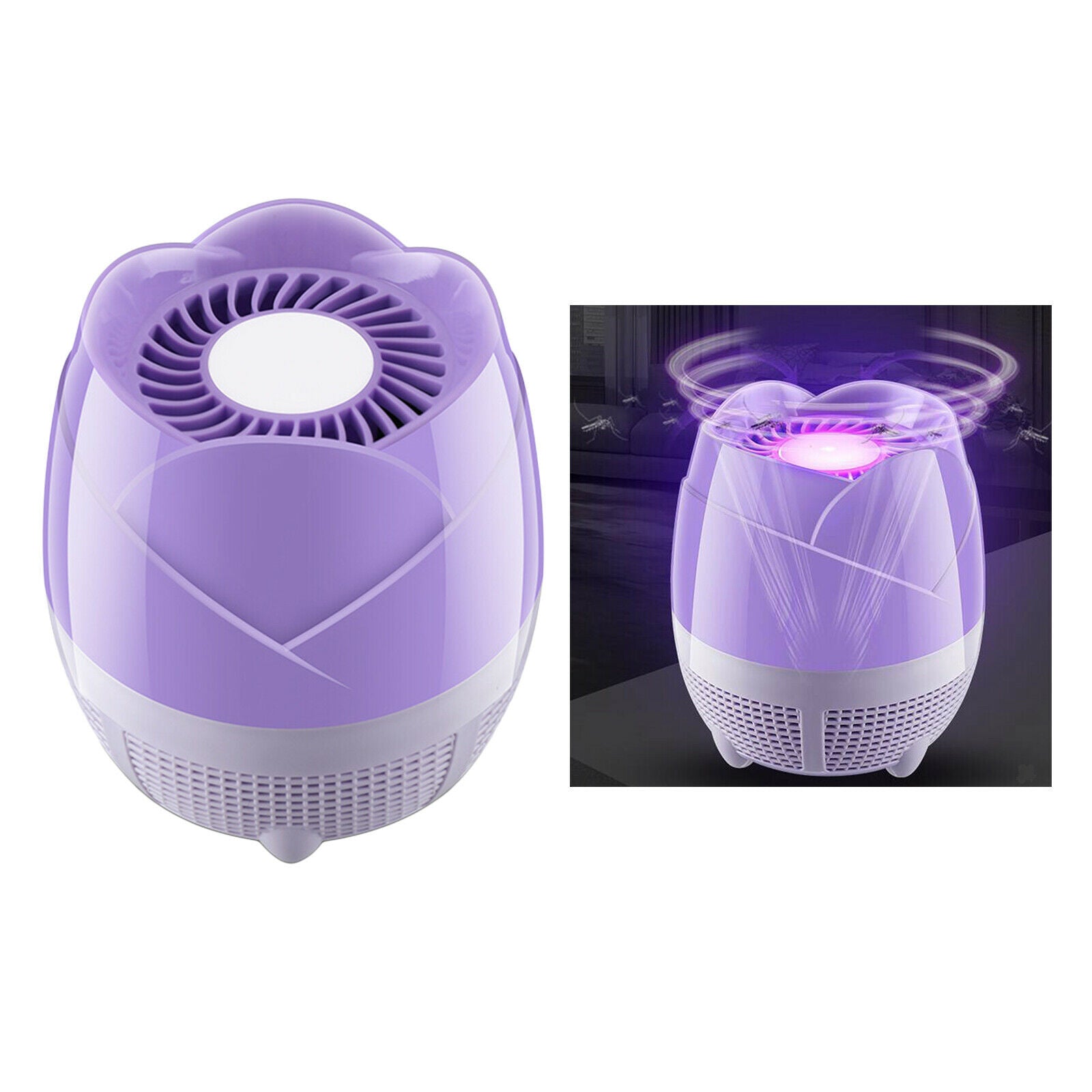 Mosquito Killer Lamp Pest Control Fly Bug Zapper USB DC5V 3W for Bedroom