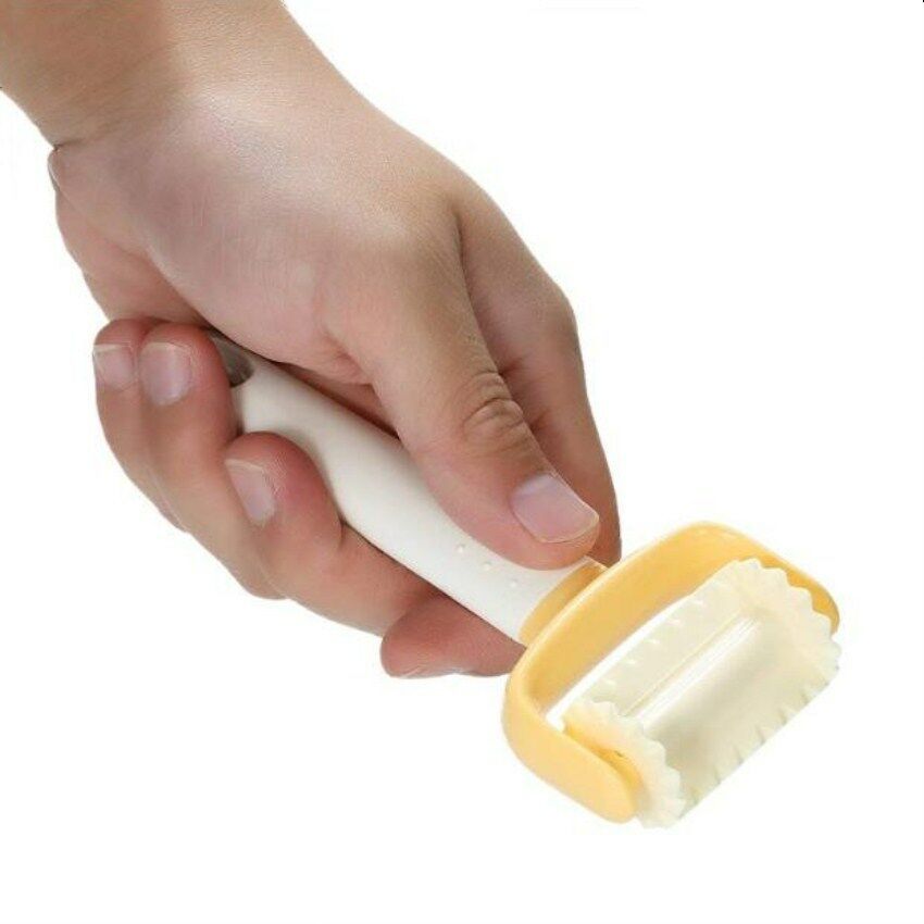 3PCS Rolling Cookie Pastry Dough Cutter Roller Slice Biscuit Cutting Blader