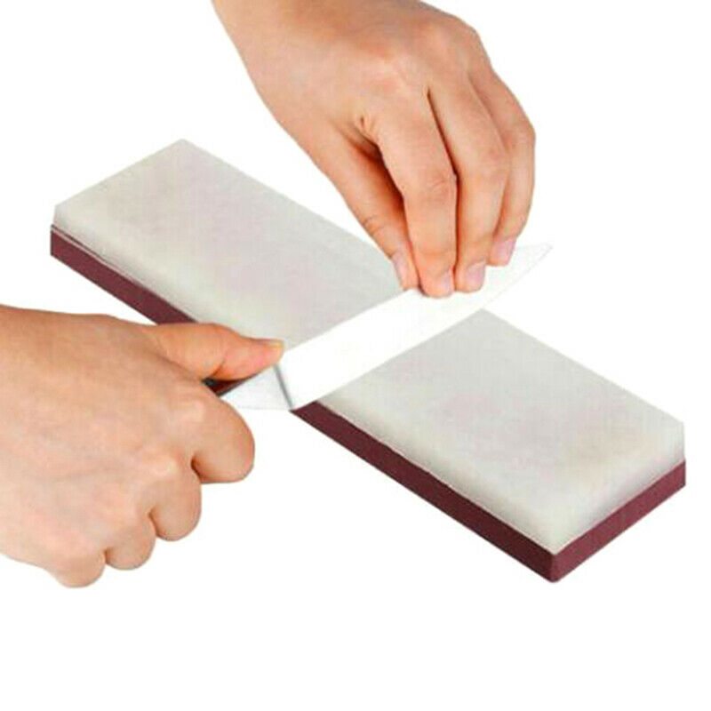 10000# & 3000# 2-Sides Grit Razor Sharpener Stone Oilstone Whetstone Poli.l8