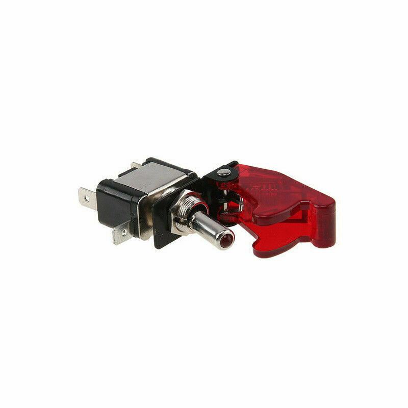 Racing CAR 12V Rocker Ignition Switch Panel LED Engine Start Push Butt