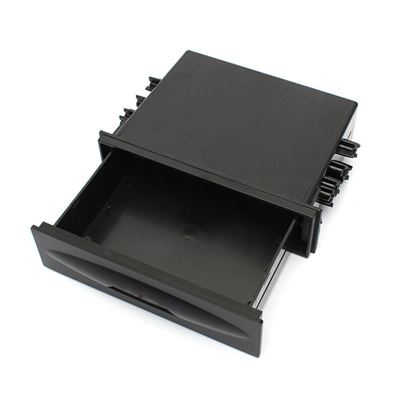Universal Car auto Single Din Dash Radio Installation Pocket Kit Storage Box