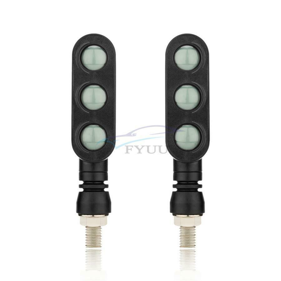 1 Pair Universal Motorcycle LED Indicator Turn Signal Lamp/ DRL/ Brake Tail Lamp