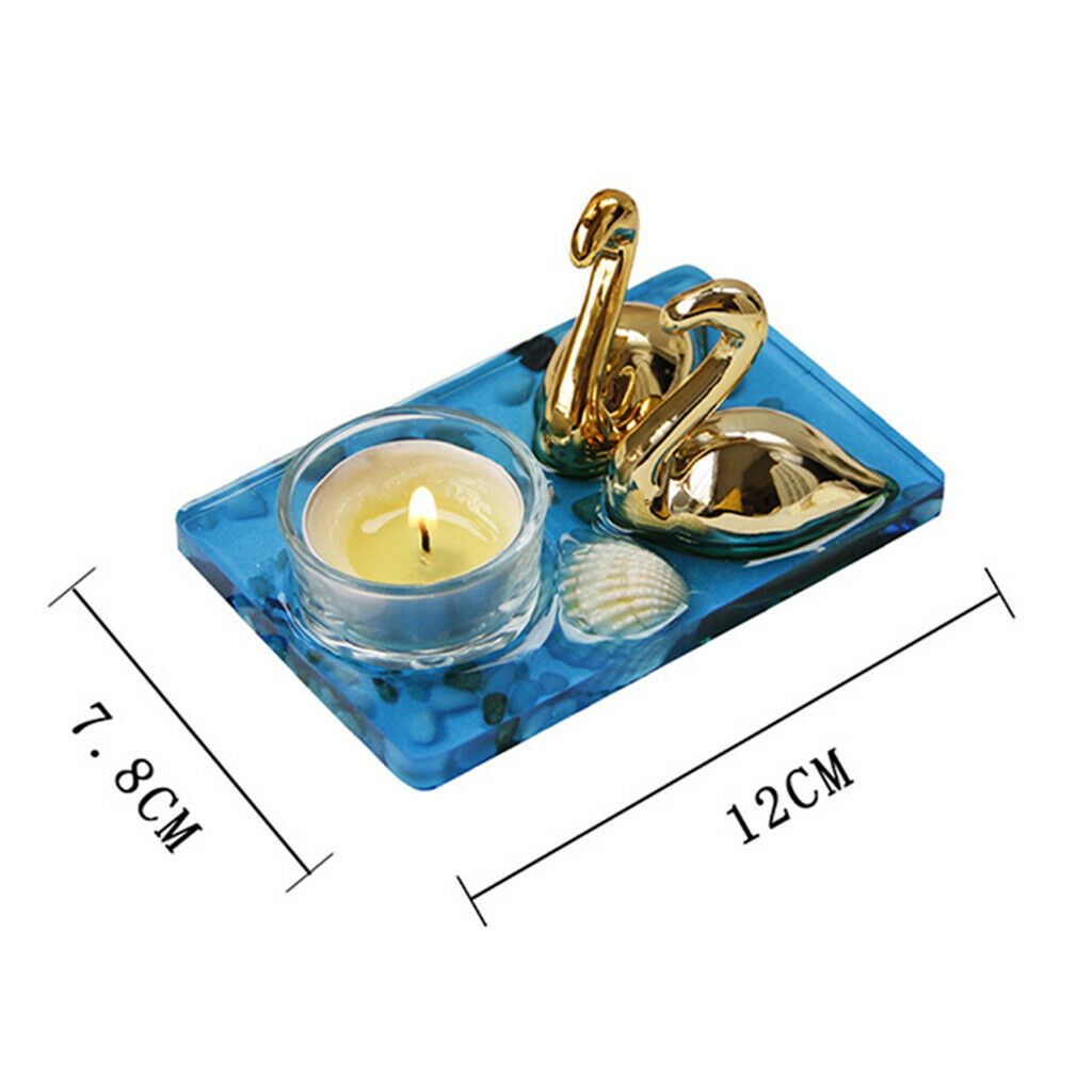 Tropical Style Tealight Candle Holder Pillar Holders for Centerpieces Decor