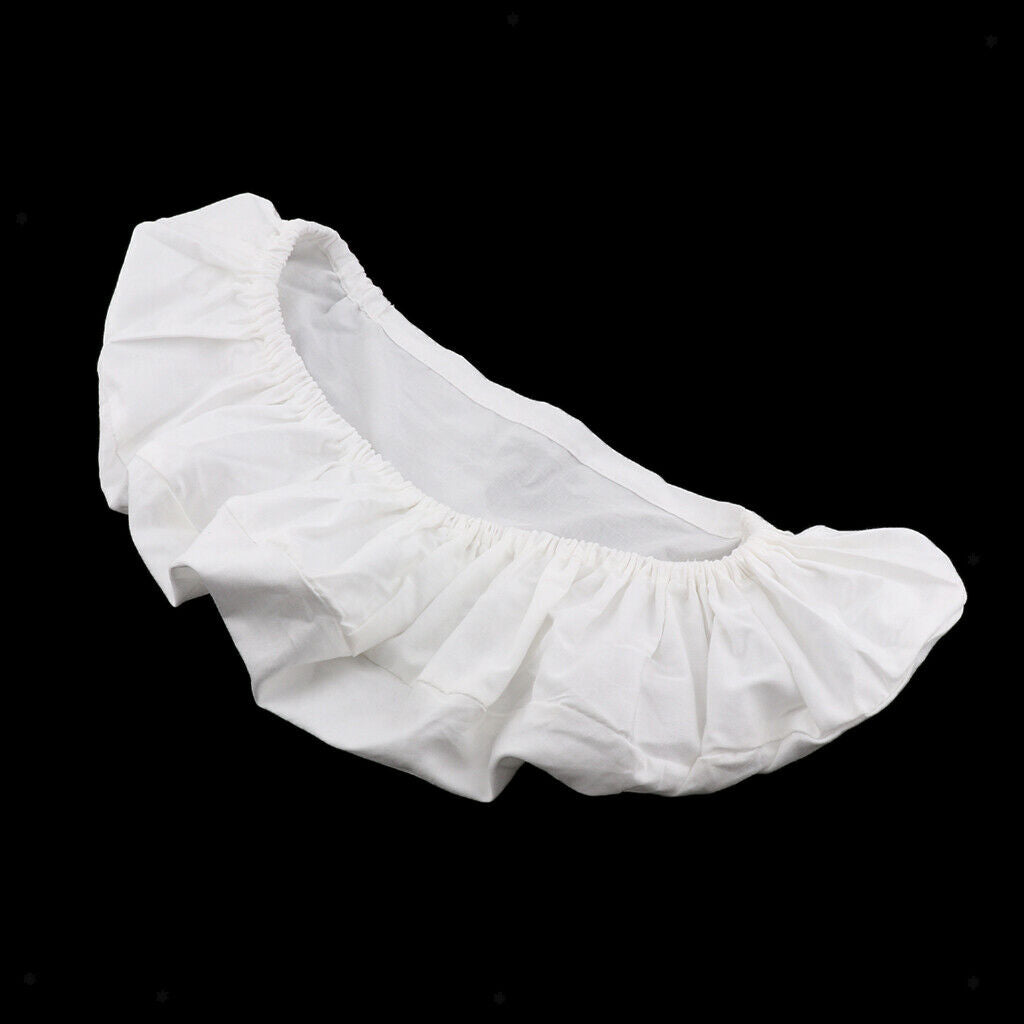 U-shaped neck pillowcase made of cotton - white colored pillowcase