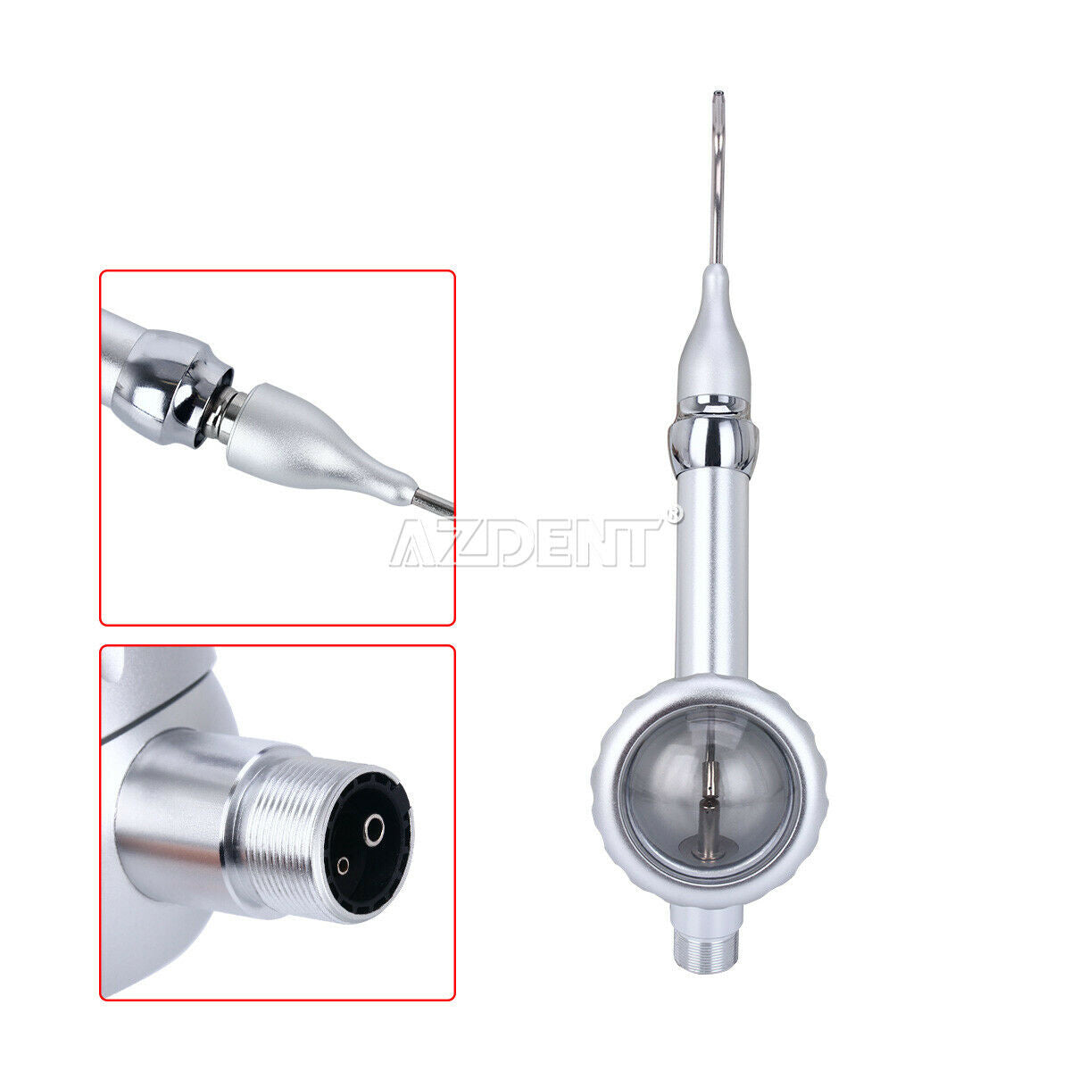 2PCS OMATE Dental Teeth Air Polisher Polishing 2 Holes Anti-resorption Dentists