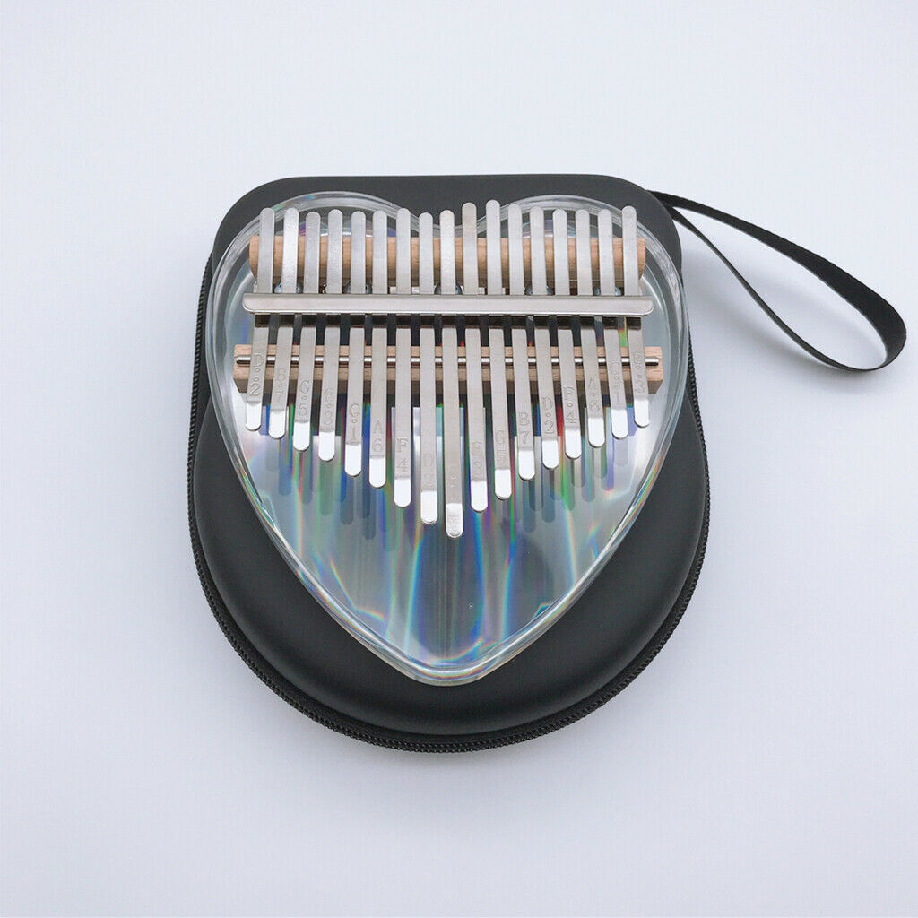 Portable Small Metal Key Kalimba 17 Key Finger Thumb Piano Mbira Tuning Hammer