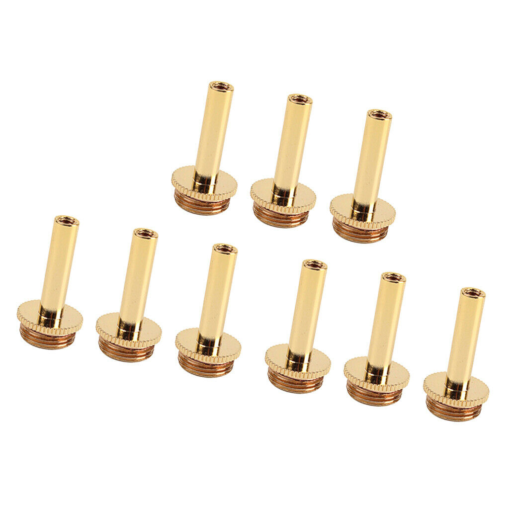 9 lot Trumpet Connecting Rod Piston Valve Key Screw Repair Parts 15x29mm