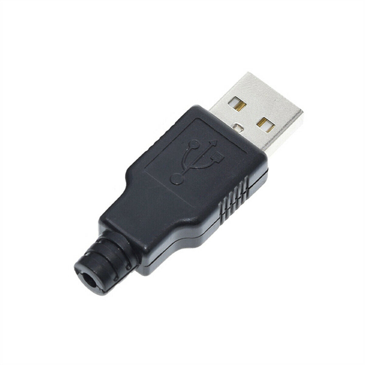 10 Sets DIY USB AC Connector Female Plug A Type Assembly Adapter Socket Solder