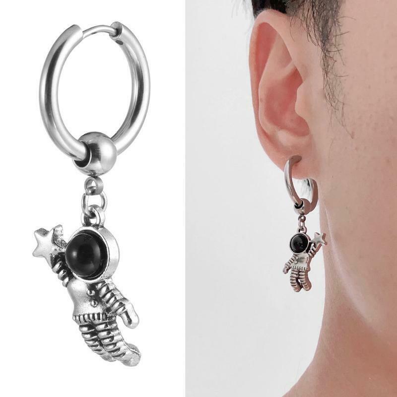 Astronaut Earrings Jewelry Decoration Cartoon Spaceman Earrings for Women Adults