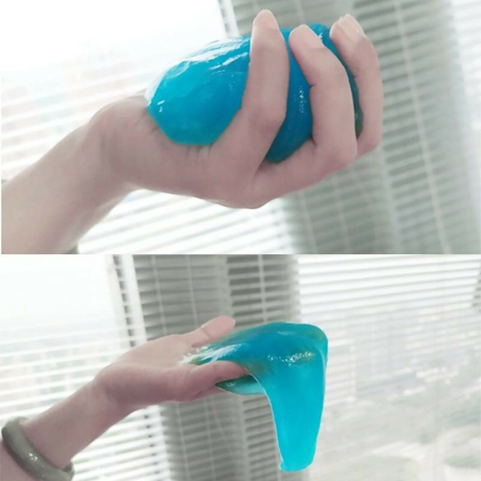 2x Cleaning Glue Gel Car Detailing Keyboard Laptop Dust Cleaner Wiper Tool