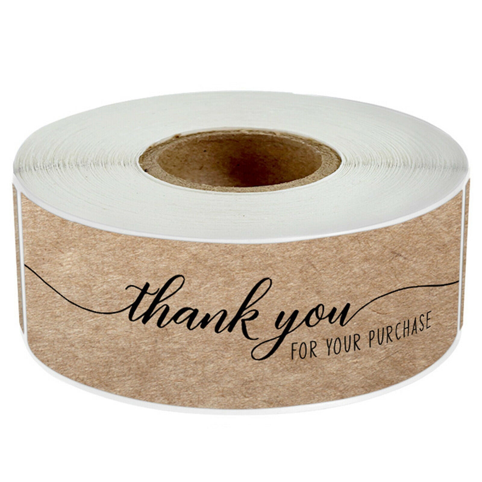 3 Rolls 120 Pieces Thank You Stickers Labels for Small Business, Packaging,