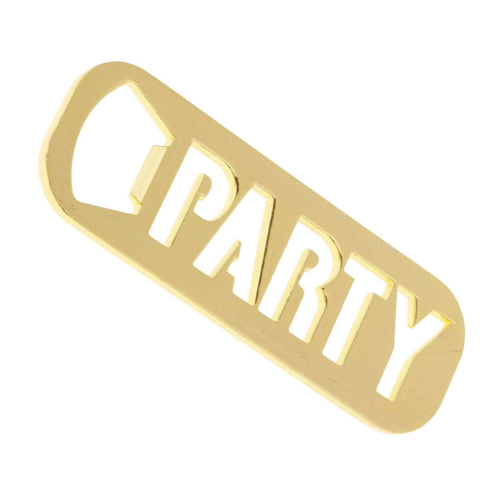 Golden Practical Wine Beer Bottle Opener Wedding Party Set Gift