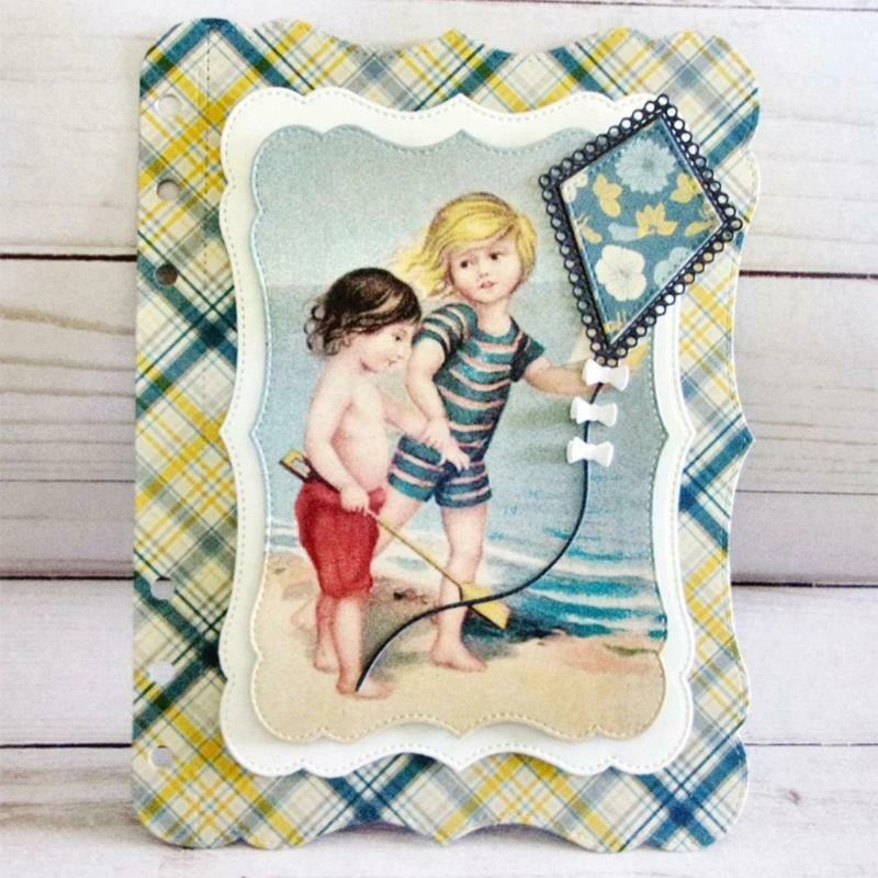 Photo Frame Metal Cutting Dies Stencil DIY Scrapbook Album Paper Card Template