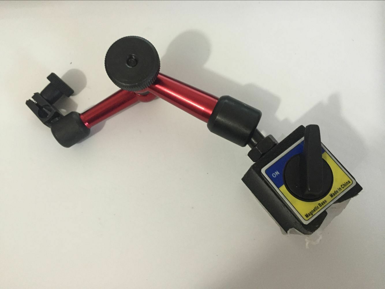New Magnetic Base Dial Indicator Gauges ON-OFF Stand Holder 7.7" Height