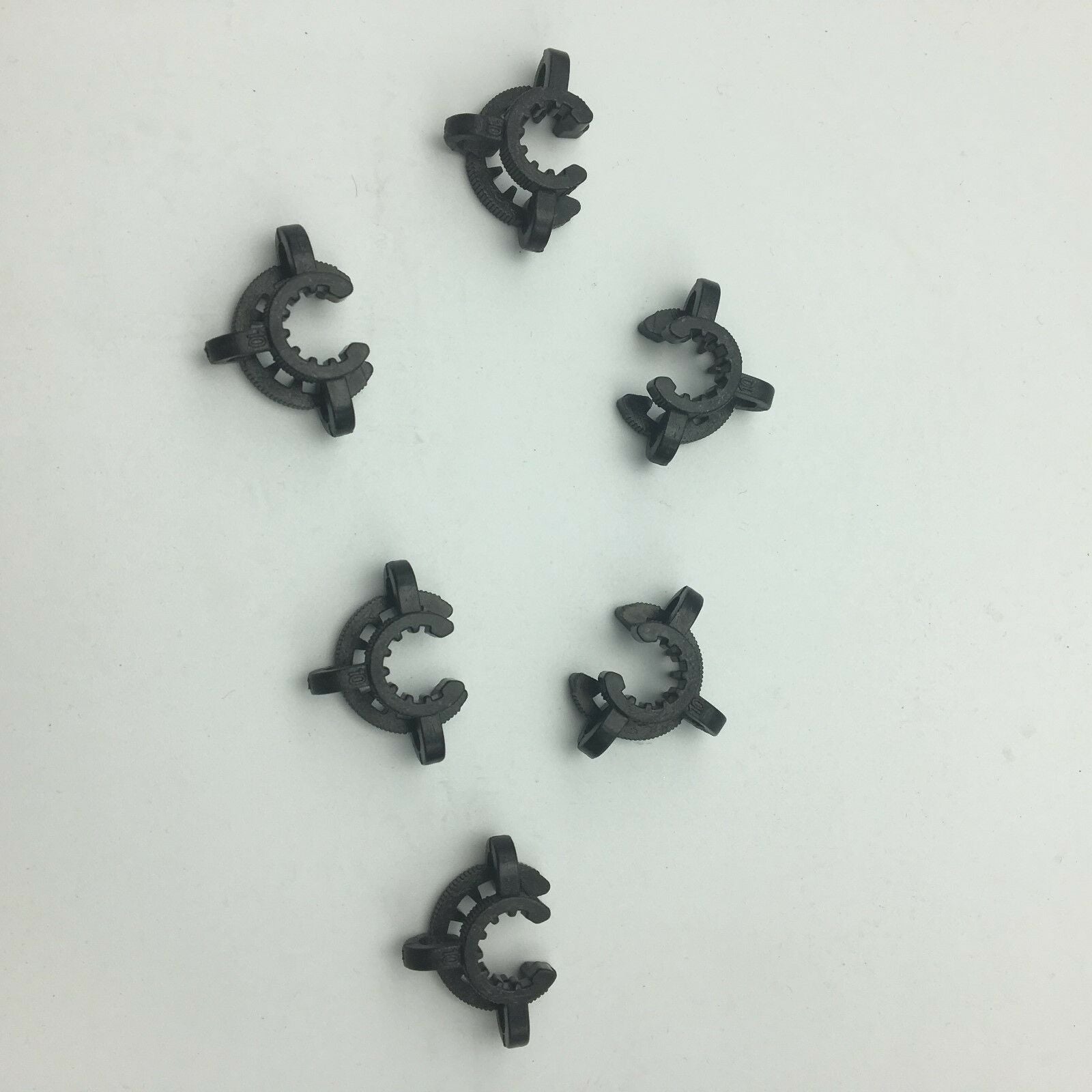 10PC Plastic Lab Clamp Clip For 10# Ground Joint Glassware