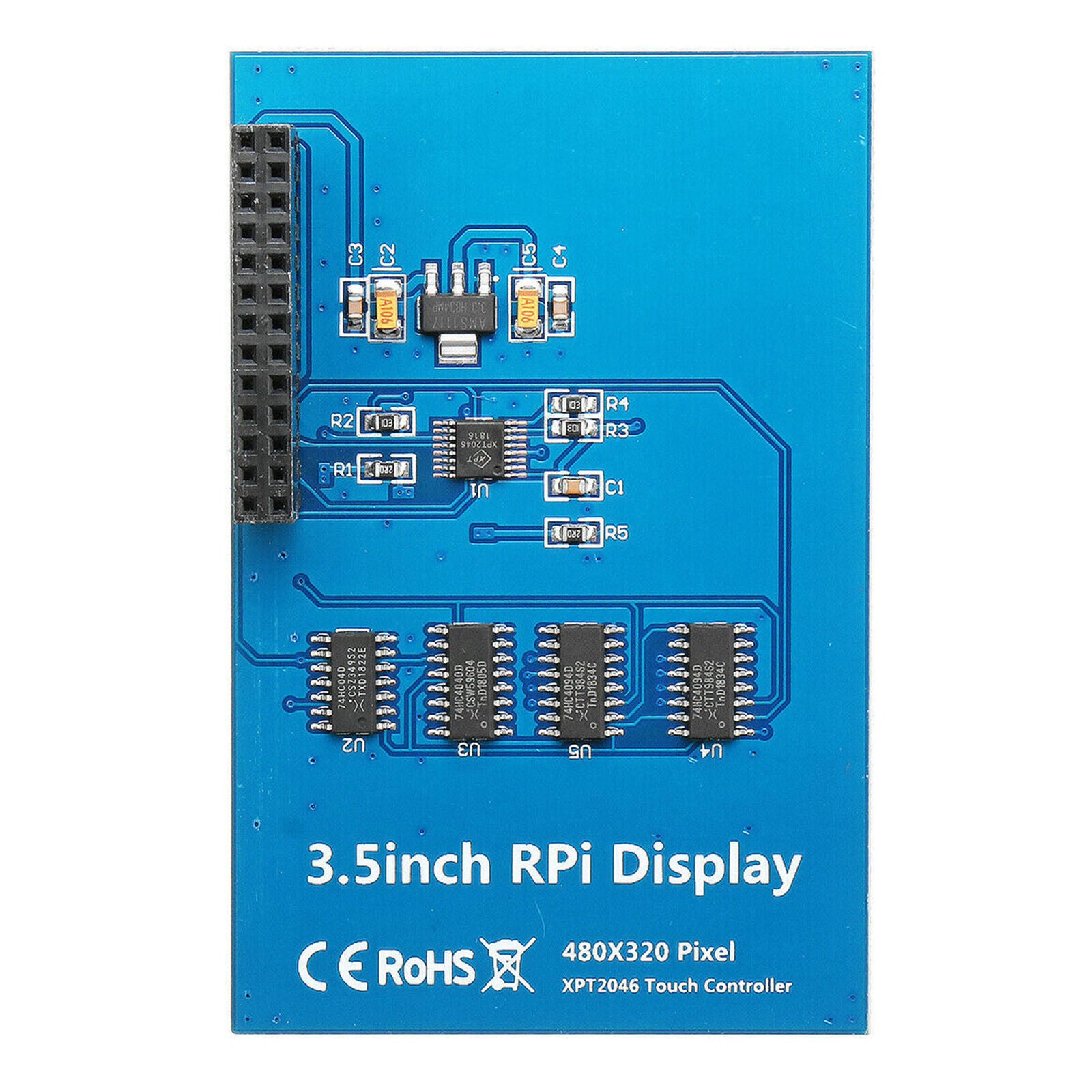 3.5" 320*480 TFT Touch Screen LCD Display Case For Raspberry Pi A B A+ 2B 3B FD
